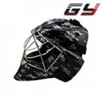 Mask for ice hockey goalie head protection PC outer shell